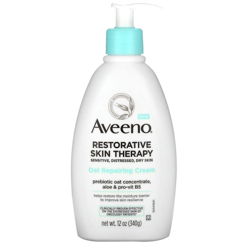 Aveeno, Restorative Skin Therapy, восстанавливающий крем с овсом, 340 г (12 унций) #1