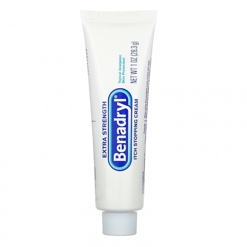 Benadryl, Extra Strength, крем от зуда, 28,3 г (1 унция) #1