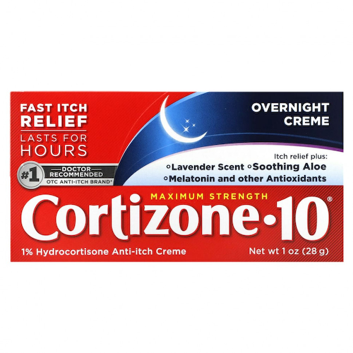 Cortizone 10, Maximum Strength, ночной крем, 28 г (1 унция) #1
