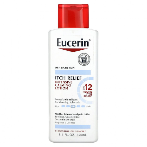 Eucerin, средство от зуда, интесивный успокаивающий лосьон, 250 мл (8,4 жидк. унции) #1