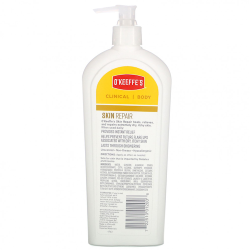 O'Keeffe's, Skin Repair, лосьон для тела, 340 г (12 унций) #1