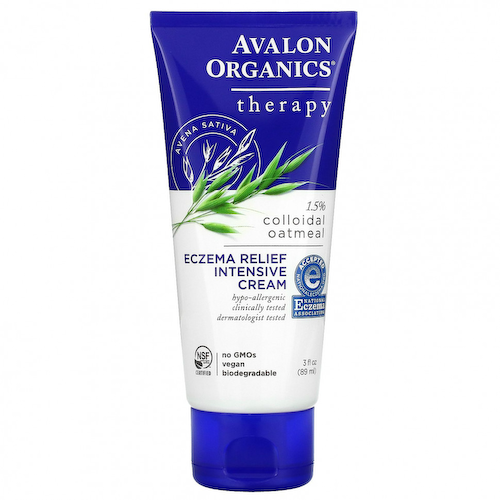 Avalon Organics, Крем для снятия экземы, интенсивный, 89 мл (3 жидк. Унции) #1
