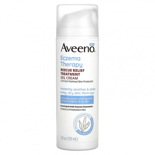 Aveeno, Eczema Therapy, восстанавливающий гель-крем, без отдушек, 150 мл (5 жидк. Унций) #1