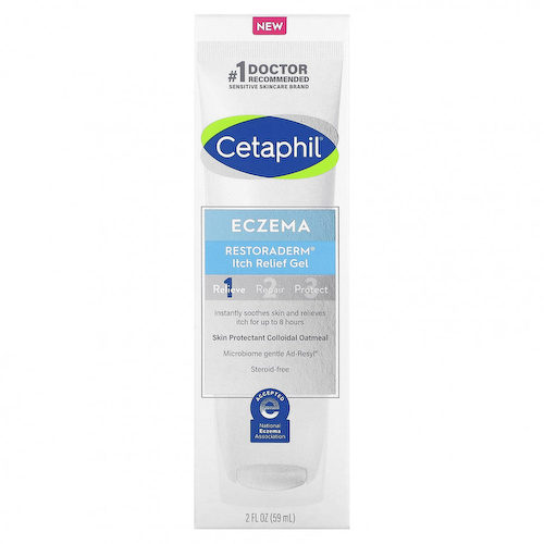 Cetaphil, Eczema, Restoraderm, гель для снятия зуда, 59 мл (2 жидк. Унции) #1