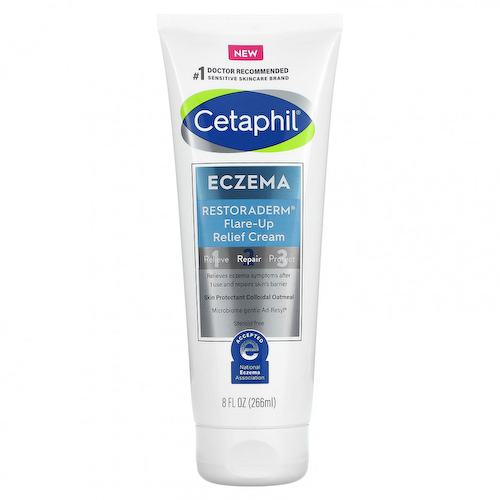 Cetaphil, Eczema, Restoraderm, крем для облегчения обострения, 266 мл (8 жидк. Унций) #1