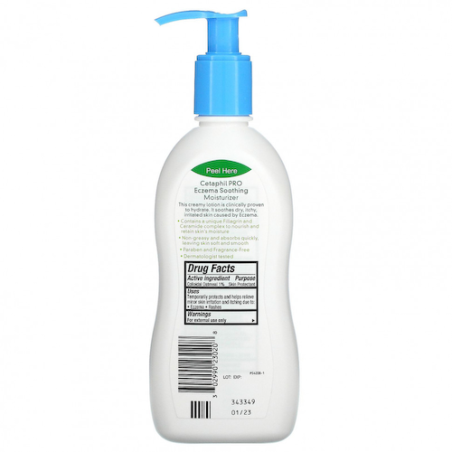 Cetaphil, Успокаивающее экзему средство для мытья тела Pro, для сухой кожи, 296 мл #1