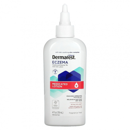Dermarest, Eczema, лечебный лосьон, без отдушек, 118 мл (4 жидк. Унции) #1