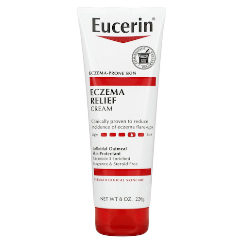 Eucerin, Крем для тела от экземы, без отдушек, 226 г (8,0 унции) #1