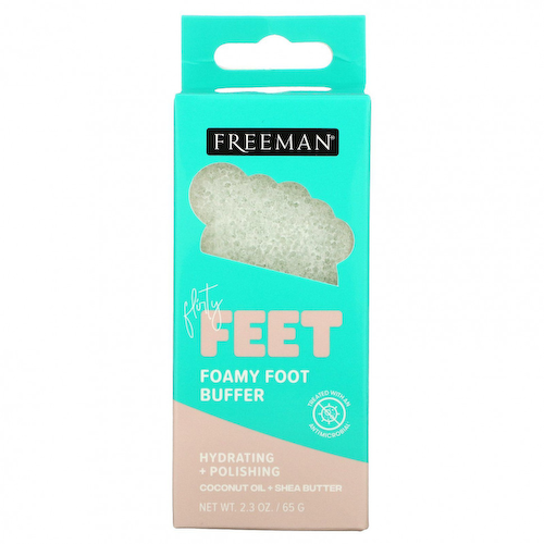 Freeman Beauty, Flirty Feet, массажная губка для ног, 65 г (2,3 унции) #1