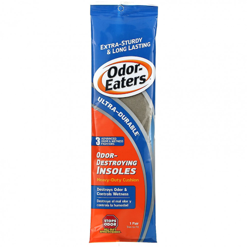 Odor Eaters, Устраняющие запах стельки, усиленная подушка, 1 пара #1