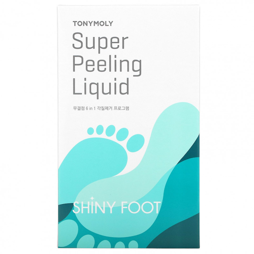 Tony Moly, Shiny Foot, жидкость для суперпилинга, 1 пара #1