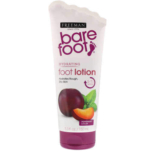 Freeman Beauty, Bare Foot, увлажняющий лосьон для ног, перечная мята и слива, 150 мл (5,3 жидк. унции) #1