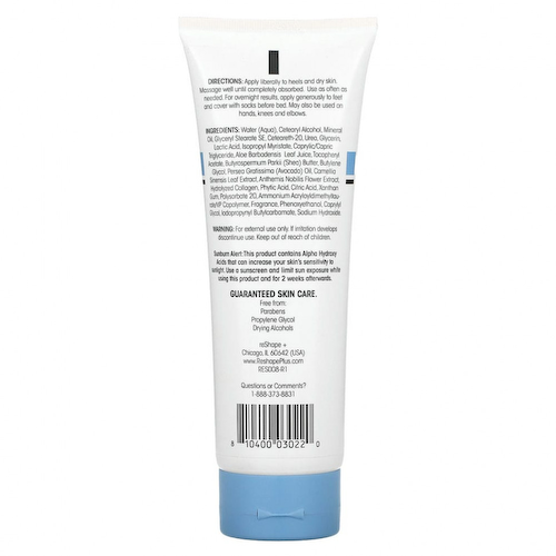 Reshape Plus, Cracked Heel, крем от шероховатых пятен, 237 мл (8 жидк. Унций) #1