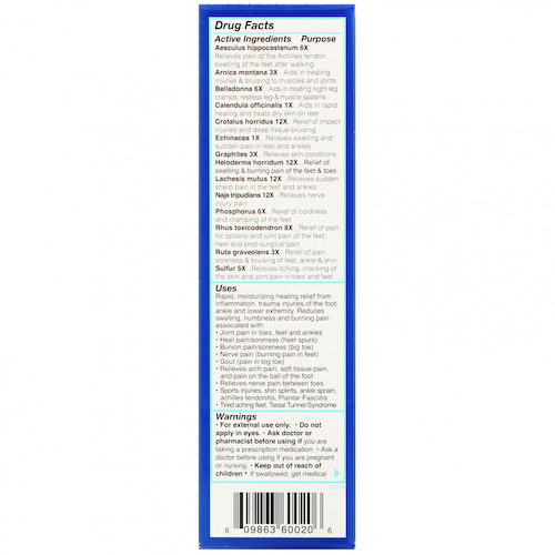 Topricin, Крем обезболивающий для ног, 2,0 унции #1