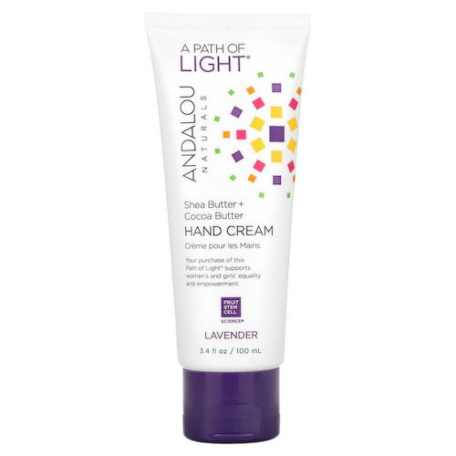 Andalou Naturals, Сила природы, крем для рук, лаванда и ши, 3,4 жидких унций (100 мл) #1
