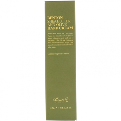 Benton, Shea Butter and Olive, Hand Cream, 1.76 oz (50 g) #1