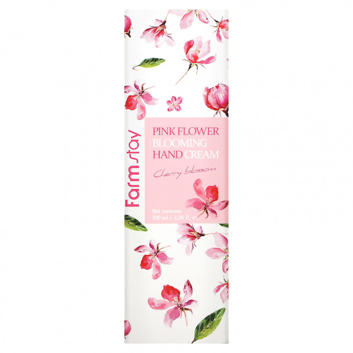 Farmstay, Крем для рук Pink Flower Blooming, вишневый цвет, 100 мл (3,38 жидк. Унции) #1