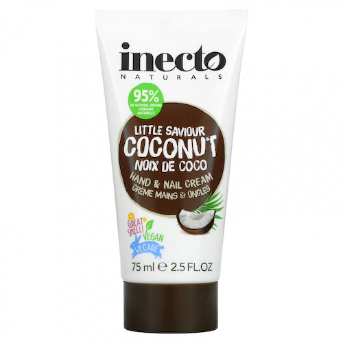 Inecto, Кокосовый крем для рук и ногтей, 2,5 жидких унции (75 мл) #1