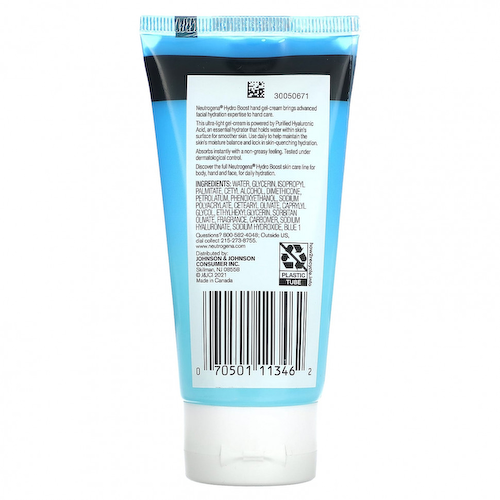 Neutrogena, Гель-крем для рук с гиалуроновой кислотой Hydroboost, 85 г (3 унции) #1