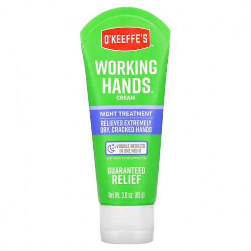 O'Keeffe's, Working Hands, ночной крем, крем для рук, 85 г (3,0 унции) #1