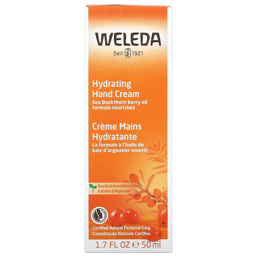 Weleda, Увлажняющий крем для рук, экстракты облепихи, 50 мл (1,7 унции) #1