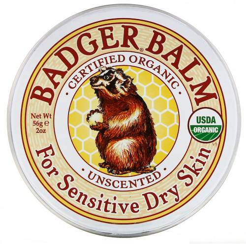 Badger Company, Бальзам Badger, для сухой и чувствительной кожи, без запаха, 2 унции (56 г) #1