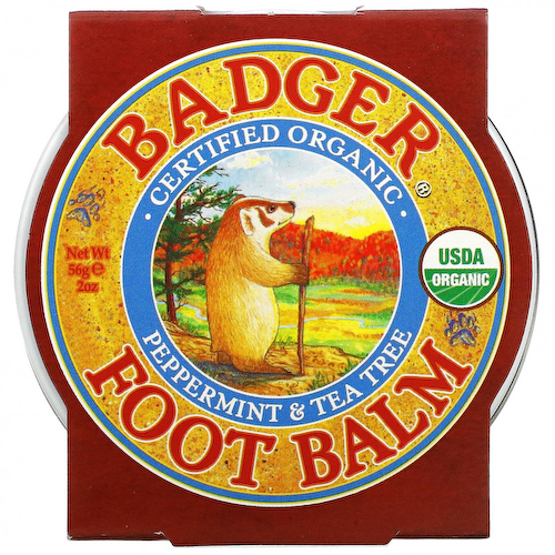 Badger Company, бальзам для ног, перечная мята и чайное дерево, 56 г (2 унции) #1