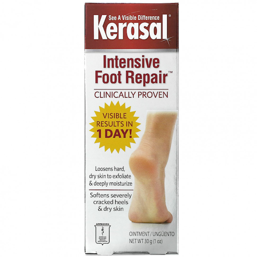 Kerasal, Intensive Foot Repair, мазь для интенсивного восстановления кожи стоп, 30 г (1 унция) #1