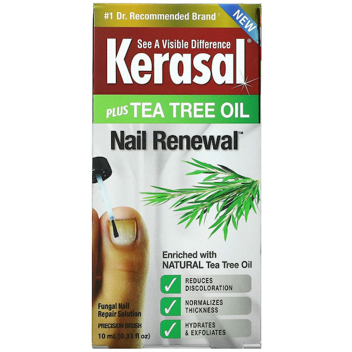 Kerasal, Nail Renewal Plus Масло чайного дерева, 0,33 жидкой унции (10 мл) #1