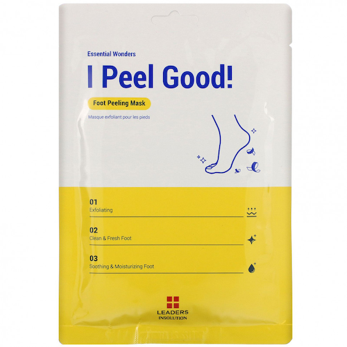 Leaders, Essential Wonders, I Peel Good! маска-пилинг для ног, 2 носочков, 40 мл (1,35 жидк. унции) #1