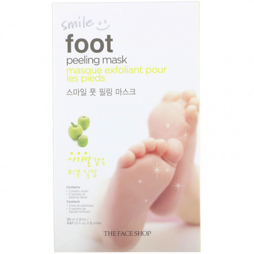 The Face Shop, Smile, носки для пилинга, 1 пара, по 20 мл (0,67 жидк. унции) каждый #1