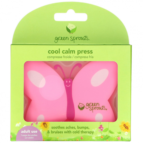 Green Sprouts, Cool Calm Press, розовый, 1 шт. #1