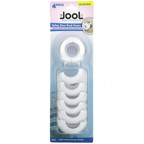 Jool Baby Products, Крышки дверных ручек безопасности, 4 шт. В упаковке #1