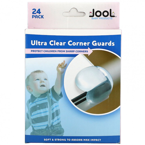 Jool Baby Products, Ультра прозрачные угловые ограждения, 24 шт. #1