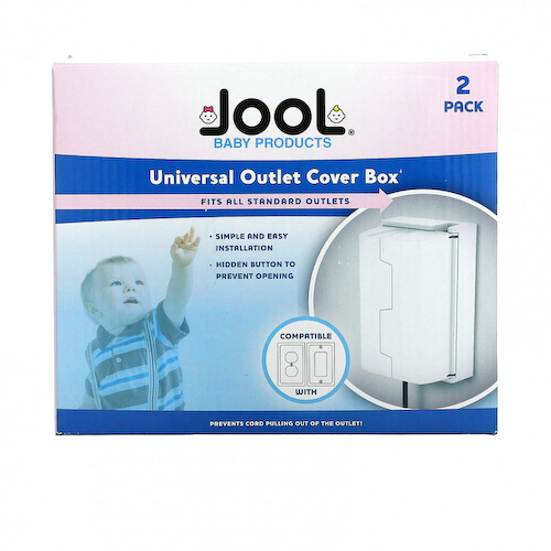 Jool Baby Products, Универсальная крышка для розеток, 2 шт. #1