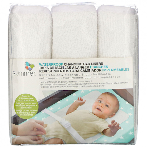 Summer Infant, водонепроницаемые пеленки, 3 шт. #1
