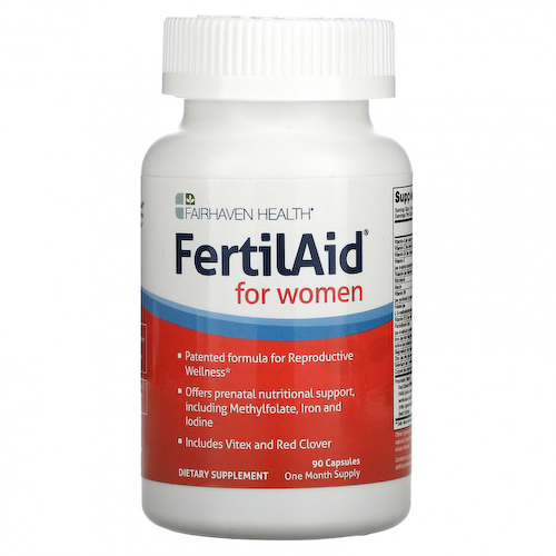 Fairhaven Health, FertilAid для женщин, 90 капсул #1