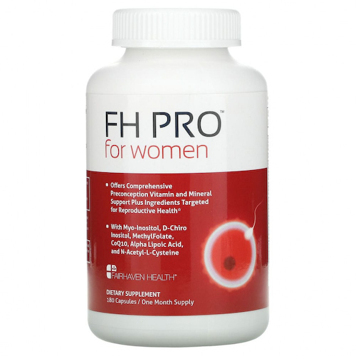 Fairhaven Health, FH Pro для женщин, добавка для беременности клинического класса, 180 капсул #1