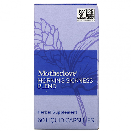 Motherlove, Morning Sickness, 60 жидких капсул #1