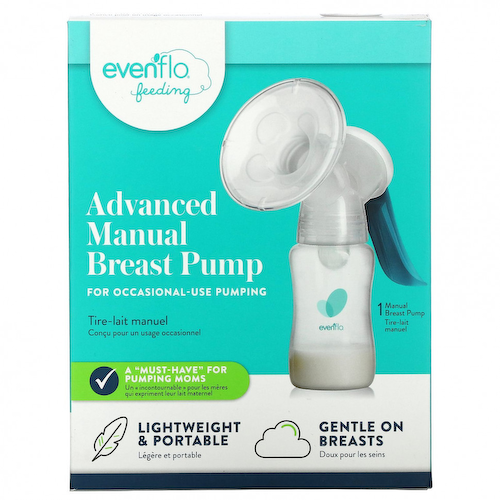 Evenflo Feeding, Улучшенный молокоотсос с ручным управлением, 1 молокоотсос с ручным управлением #1