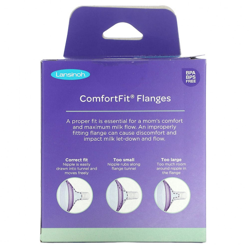 Lansinoh, Фланцы ComfortFit`` 2 фланца, 21 мм каждый #1