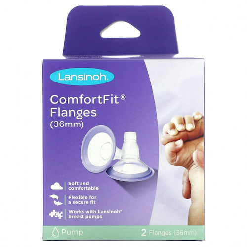 Lansinoh, Фланцы ComfortFit, 36 мм`` 2 фланца #1