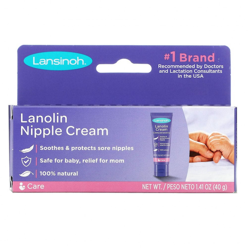 Lansinoh, крем для сосков с ланолином, 40 г (1,41 унции) #1
