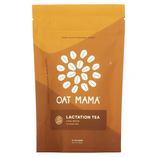 Oat Mama, Lactation Tea, чай со специями, 14 чайных пакетиков, 32 г #1