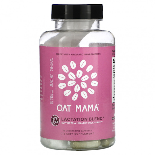 Oat Mama, You Got This, смесь для кормления грудью, 60 вегетарианских капсул #1