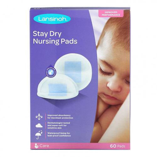 Lansinoh, Подушечки для кормления Stay Dry, 60 шт. #1