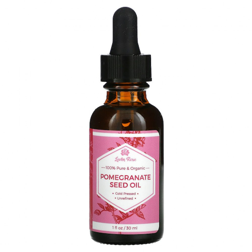 Leven Rose, 100% Pure & Organic, Масло косточек граната, 1 жидкая унция (30 мл) #1