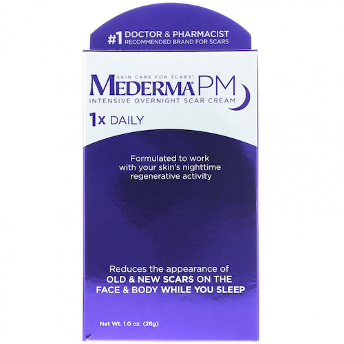 Mederma, PM, интенсивный ночной крем против шрамов, 28 г (1,0 унции) #1
