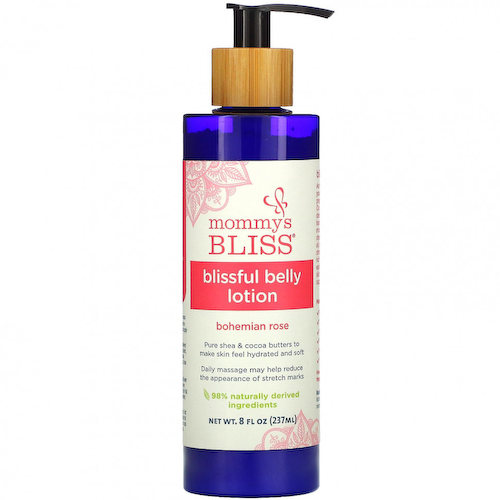 Mommy's Bliss, Blissful Belly Lotion, чешская роза, 237 мл (8 жидк. Унций) #1
