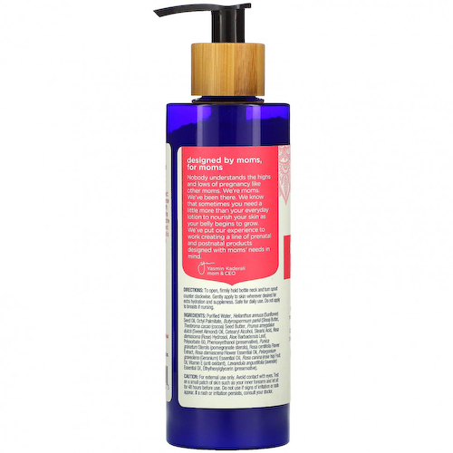 Mommy's Bliss, Blissful Belly Lotion, чешская роза, 237 мл (8 жидк. Унций) #1